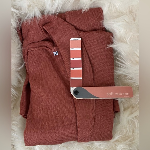 NWT Chestnut Brown Coatigan - Picture 4 of 10